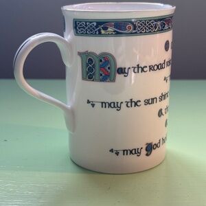 LIKE NEW “An Irish Blessing” Bone China, Made in Gallway Ireland, Mug